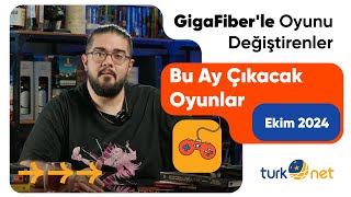 Bu Ay Çıkacak Oyunlar  Ekim 2024  GigaFiberle Oyunu Değiştirenler [upl. by Brynne]