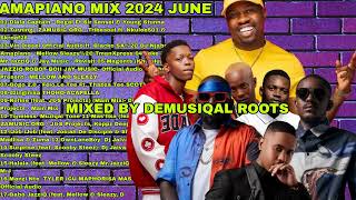 AMAPIANO MIX 2024 JUNE LATEST MIX  FT JAZZIQ JAIVANE MELLOW FELO LE TEE MAPHORISA TYLER MANZI NTE [upl. by Ahsinnod625]