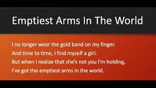 Keith Whitley  Emptiest Arms In The World Acoustic [upl. by Girand]