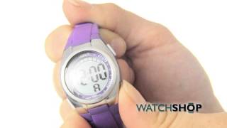 Lorus Ladies Alarm Chronograph Watch R2357GX9 [upl. by Inverson]