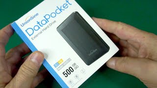 UnionSine HDD 25 Inch 500 Gb Portable External Hard Drive USB30 link in the description [upl. by Elisha287]