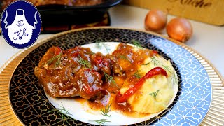 Zwiebelfleisch  Würzfleisch aus dem Backofen weich wie Butter [upl. by Stclair]