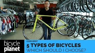 Five Types of Bikes Which Should I Choose [upl. by Hatch]