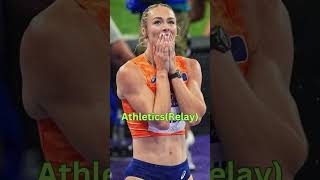 Olympics 2024  Beautiful Talents  Lieke Klaver olympics dutch gold silver relay [upl. by Seek]