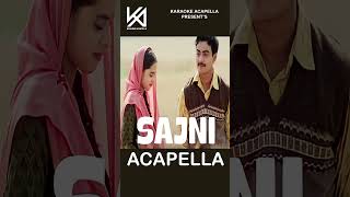 O Sajni Re Arijit Singh Karaoke [upl. by Ranilopa]