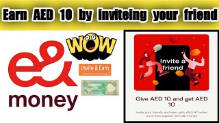 Earn AED 10 by inviteing your friend from eamp money app  2023 leatest offer [upl. by Arob]