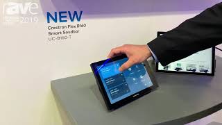 ISE 2019 Crestron Features the Flex B160 Smart Soundbar [upl. by Eiddal]