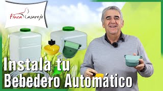 Bebedero Automático para gallinas y otras mascotas Cómo instalarlo [upl. by Ibmab]