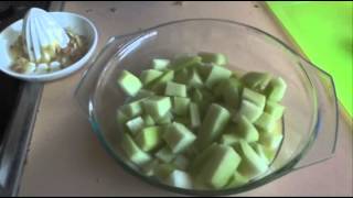 How to Cook a Choko  Chayote with Lemon Juice so it Tastes Like Cooked Apples [upl. by Ziegler]