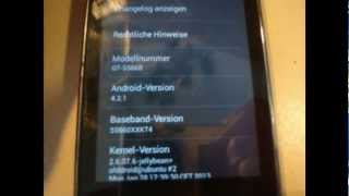 ROM TouchWiz 5 JB GioV3 CM101  Android 421  Samsung Galaxy Gio [upl. by Concoff616]