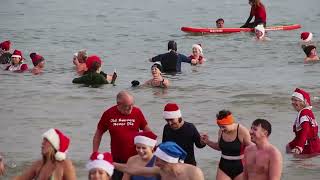 Swanage Boxing Day Swim 2023 [upl. by Enoyrt]