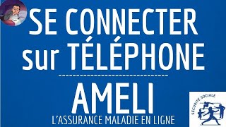 ESPACE PERSONNEL Ameli comment se connecter à son compte CPAM dAssurance Santé sur son PORTABLE [upl. by Freud136]