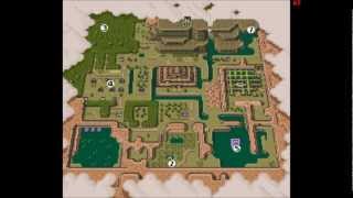 Zelda A Link to the Past Dark World Glitch [upl. by Araiet]