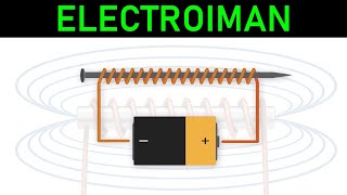 Experimento de electroimán casero [upl. by Ginger]