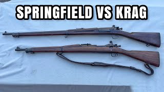 Springfield 1903 Vs KragJorgensen 1898 [upl. by Hameean]