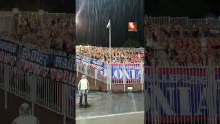 sektor gości Polonia Bytom w Jastrzębiu 17082024 [upl. by Atsirhc]