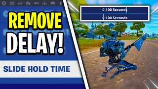 How To Change Your Slide Hold Time In Fortnite NO MORE DELAY [upl. by Eelrebmyk77]