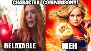 Why Captain Marvel Is NOT A Great Character  COMPARISON amp ANALYSIS [upl. by Nightingale]