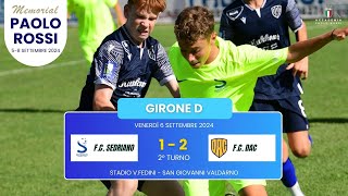 Sedriano  FC DAC 12  Memorial Paolo Rossi 2024 [upl. by Barrett]