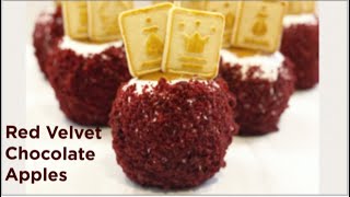 How To Make Red Velvet Gourmet Apples [upl. by Onitsoga487]