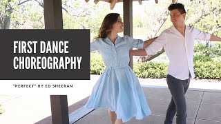 Wedding First Dance Choreography quotPerfectquot by Ed Sheeran  Duet Dance Studio Chicago [upl. by Marella]