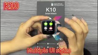 K10 sim card Smart Watch [upl. by Soigroeg]