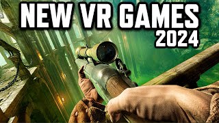 Best New VR Games 2024 amp VR News on Meta Quest 2 Meta Quest 3 PSVR2 amp PCVR [upl. by Akcinehs]