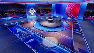 BBC Football Virtual Sets  Match of the Day Football Focus and Final Score [upl. by Nylirret]