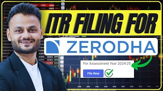 ITR Filing for Zerodha for AY 202425 zerodhaonline varsitybyzerodha [upl. by Auka]