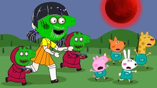 PEPPA PIG APOCALYPSE ZOMBIE What Happened To Peppa   Peppa Pig Funny Animation [upl. by Chere439]