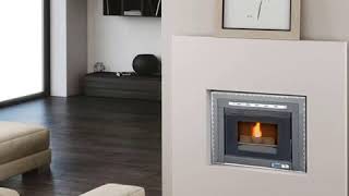 insert pellet stove [upl. by Waugh]