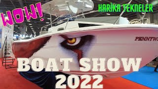 TEKNE ALMADAN ÖNCE MUTLAKA İZLE BOAT SHOW 2022  CNR TEKNE YAT FUARI boat vlog 2022 keşfet [upl. by Eerased387]