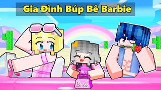 SAMMY 1 NGÀY SỐNG CHUNG VỚI GIA ĐÌNH BÚP BÊ BARBIE TRONG MINECRAFT [upl. by Keele337]