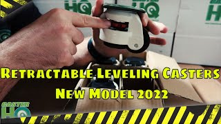 Best Retractable Leveling Casters [upl. by Mattland]