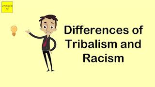 Differences of Tribalism and Racism [upl. by Anima220]