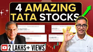 4 AMAZING Tata Stocks  2024 Multibaggers Or Party Spoilers  Rahul Jain Analysis rahuljainfinance [upl. by Scott]