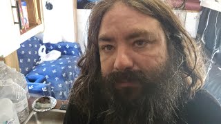 Going to take a shower day 2 ofhomeless shelter RV [upl. by Nosreh]