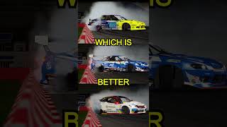 WHO DID IT BETTER  Assetto Corsa driftmasters drifting drift simdrifting cars shorts [upl. by Quiteria]