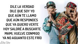 Dile La Verdad  Jowell amp Randy X Manuel Turizo  Letra Oficial [upl. by Ha435]