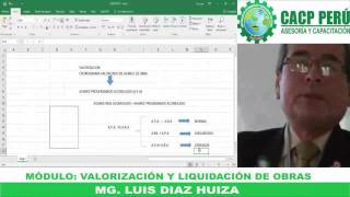 VALORIZACION Y LIQUIDACION [upl. by Ayet]