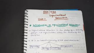 Introduction of Organisational Behaviour in hindi [upl. by Kurth]