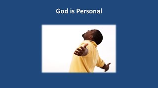 2024 10 27 God is Personal [upl. by Ttoile759]