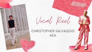 Christopher Salvaggio Vocal Reel [upl. by Horbal]