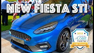 FORD FAIR 2018  NEW FIESTA ST UNVEILED [upl. by Ritchie908]