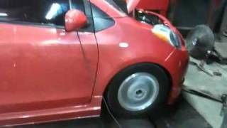 YARIS 2zzge xrs engine dyno pull [upl. by Oramlub]