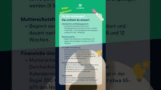 SCHWANGERSCHAFT Das solltest du wissen [upl. by Reffinnej]