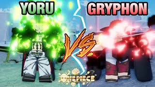 AOPG Dual Yoru VS Emperor Gryphon Which Is Better A One Piece Game  Roblox [upl. by Norehc]