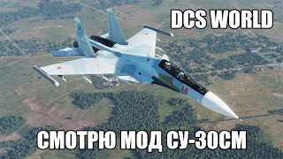 DCS World  Смотрю мод Су30СМ [upl. by Aizirk]