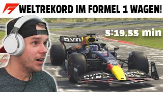 Den Nordschleife Weltrekord im F1 22 Wagen zerstören [upl. by Dnomsad461]