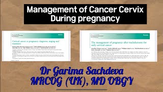 Cancer cervix during pregnancy Management [upl. by Fax]